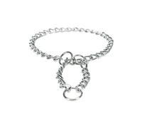 Collier d'arrêt en chaîne, simple rang. Taille: L-XL. Dimensions: 55 cm/4 mm pour chien - - TR-22106
