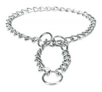 Collier d'arrêt XL. 65 cm/4 mm chaîne, simple rang. pour chien - Trixie