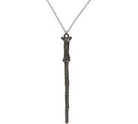 Collier de baguette magique pour le costume de sorcier - argent