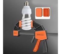 Collier De Barre De Travail Du Bois, Pince De Travail Du Bois,Pince De Barre En Acier À Libération Rapide - Pince D'écarteur En Acier Avec Poignée De Micro-réglage