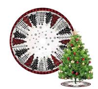 Collier De Base pour Sapin De Noël, Anneau de Base Doux en Peluche pour Sapin, Décoration Esthétique pour Appartement Dortoir Cour Entreprises Intérieur Extérieur Hôtel
