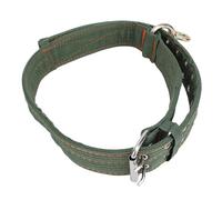 Collier de bétail en Nylon, Sangle de Cou de Vache réglable à Quatre Couches avec Boucle en métal à 2 rangées et chaîne de Traction pour Animaux de Ferme, Cheval, Chien, chèvre, (Grande Taille)