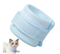 Collier de blessure pour chat, respirante, cône de récupération | Construction légère qui n'alourdira pas les petits animaux de compagnie. Bords en tissu doux pour éviter les irritations de
