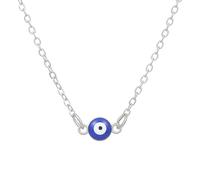 Collier de Bohème, Fashion Simple Blue Evil Eye, Femmes et Filles, Pendentif Fermoir Chaîne Mariage Party Jewelry