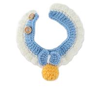 Collier de Canard réglable |Foulard en Laine pour Canards/oies/Poulets |Accessoire Mignon pour Animaux de Compagnie pour Noël/Anniversaire/fêtes |Tour de Cou de 5,9 à 13,8 (XS)