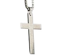 Collier de chaîne biblique pour homme, collier de chaîne religieuse, pendentif saint, collier de croyance en acier inoxydable, bijoux chrétiens pour hommes et femmes, Consulte la descripción, Acier