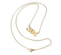 Collier de chaîne de clavicule rétro de bijoux pour filles pour femmes