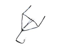 Collier de chasse 3 points Kavalkade Diandro Noir Cob