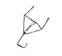Kavalkade Collier de chasse Diandro 3 points, à boucler en bas Full = Cheval