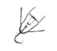 Collier de chasse 5 points, anatomique Kavalkade Caya Noir Full