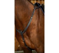 Collier de chasse à pont pour cheval Dy'on Noir Full