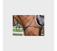 Collier de chasse cinq points et martingale pour cheval Jump'In Marron Full