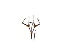 Collier de chasse cinq points Havane Poney