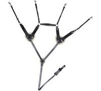 Collier de chasse cinq points Noir COB (pur sang) Noir G