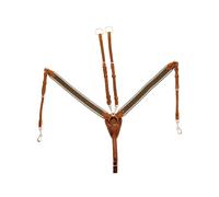 Collier de chasse double cuir Supreme UKE Marron Cob