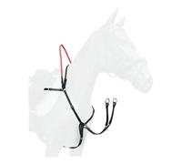 Collier de chasse pour cheval avec rênes de sécurité Waldhausen Secutrust Noir Poney