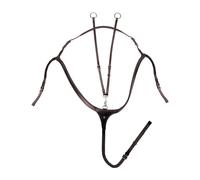 Collier de chasse pour cheval en cuir Waldhausen X-Line Marron Full