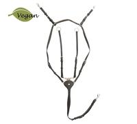Collier de chasse pour cheval en liège 3 points Kavalkade Cortica Noir Full