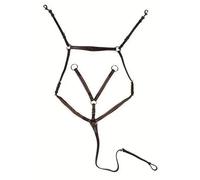 Collier de chasse pour cheval HKM Marron Cheval