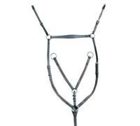 Collier de chasse pour cheval HKM Noir Poney