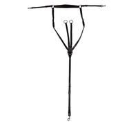 Collier de chasse pour cheval QHP Basic Pro Noir Full