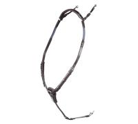 Collier de chasse pour cheval sans fourchette de martingale Stübben Pro-Jump Noir Full/XFull