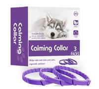 Collier de chat apaisant, diffuseur apaisant du chat, Colliers de rupture calmant pour chats réglables en toute sécurité, Accessoires quotidiens pour animaux de compagnie, chatons de chatons pour la m