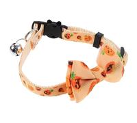 Collier de Chat Halloween réglable avec Cloche Charmante matériau de Chat pour Animaux de Compagnie Festivités Halloween