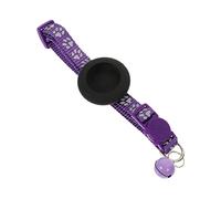 Collier de Chat Perdu réfléchissant avec Support de Traceur Conception réglable de Conception en Nylon Durable pour Les propriétaires de Chats de sécurité de Suivi des Animaux de Compagnie