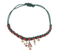 Collier de Chaton de Noël de Style coréen Japonais avec Cloche Festive et Papillon à la Main