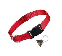 Collier de chèvre | Collier d'animaux de Compagnie en Nylon réglable | Anti Perdu Le bétail Bell Grake Fourniture pour Le Troupeau Traine des Animaux Ranch Ranch Cow Pet Goat Farm