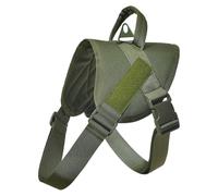 Collier de Chien, Collier Réglable en Nylon Rembourré avec Poignée de Commande et Boucle en Métal pour Chiens de Taille Moyenne, Chasse, Entraînement, Loisirs, Plein Air(#P,M(14-23KG))