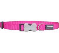 Collier de chien Red Dingo rose doux 31-47 cm