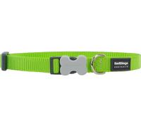 Collier de chien Red Dingo souple 31-47 cm vert fluo