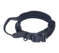 Collier de Chien réglable, en Nylon, rembourré, Boucle en métal, Colliers de Chien pour Chiens de Taille Moyenne, pour Chiens de Taille Moyenne Grand Entraînement de Chasse(#C,XL)