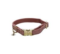 Collier de Chien Velvet Old Rose L'42-68cm
