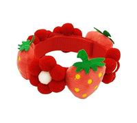 Collier de Chiens de Motif de Fleurs de Fraise pour Chiens
