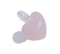 Collier De Coeur Ailé En Verre Pendant Pendre De Bijoux Décoratif Multi-fonctionnalités Chatif Téléphonie Mobile Décoration Crystal Wing Heart Accessoires