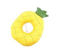 Collier de Compagnie réglable Lick Un Chat de Chat Anneau Mignon Design d'ananas Doux Confortable et Non Irritant pour Manger des activités de Sommeil et de Jeu