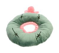 Collier de cône de Chat en Peluche réglable pour la Protection des plaies Douce et Un Gardien de Cou pour la guérison des blessures empêche Le léchage et la Conception de Cactus à gratter Les Cactus