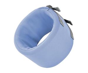 Collier De Contention Cervical pour Chien | Enveloppe Donut Confortable | Cônes pour Chien Doux Ajustables Anti-Léchage - pour Vétérinaire Chiot Chat Race Moyenne Grande Genou