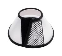 Collier de convalescence doux pour animal domestique pour chirurgie ou cicatrisation des plaies, collier respirant pour animal domestique dernière mise à niveau avec bord doux pour chien et chat