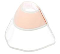Collier de Convalescence Post-opératoire PVC, pour Chat Cône Rose | Visibilité Claire, Protège, Fermeture Auto-agrippante, pour Chiots, Chatons en Récupération