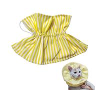 Collier de convalescence pour chat - Confortable - Alternative douce et réglable pour éviter le léchage et les rayures - Aide à la guérison des plaies après une chirurgie ou des affections cutanées