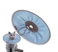Collier de convalescence réglable pour chat - Collier de récupération réglable pour chat, cône léger pour éviter de lécher et de gratter