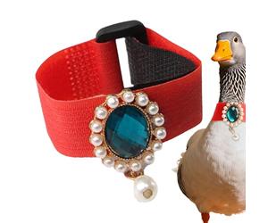 Collier de coq - Sangle de cou réglable sans corbeaux, harnais pour éviter les cris de coq | Pour l'entraînement Nourriture Boire Éclapier Cour Arrière Cour Quotidien Nuit Voisins gênants