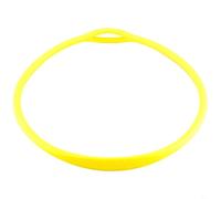 Collier de cou submersible en silicone de qualité supérieure pour régulateurs de plongée de deuxième étape, maintient le positionnement fonctionnel sans restreindre le mouvement (jaune)