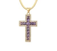 Collier de crucifix pour femmes, dames rampantes cols suspendus notre -lo-wove-woman collier Jésus, Jésus Cross Collier, croix Collier avec Jésus