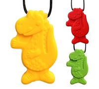 Collier De Dentition - Collier Sensoriel Dinosaure À Croquer En Silicone