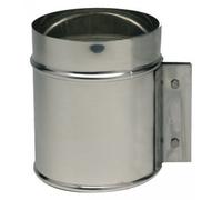 Collier de départ inox pour tubage flexible - diamètre 125 mm TEN